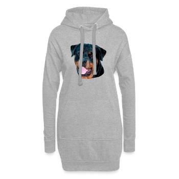 rotti - Hoodie-Kleid - Grau meliert - Vorne