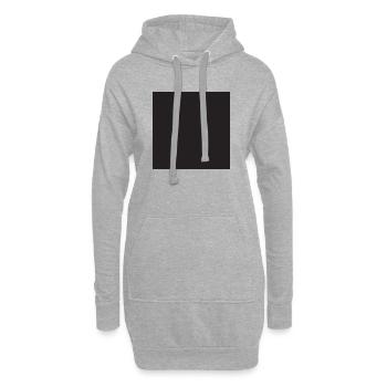 Viereck Viereck Viereck - Hoodie-Kleid - Grau meliert - Vorne