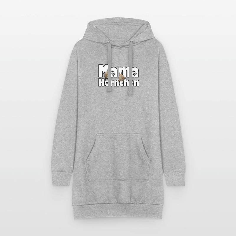 Mama Eichhörnchen Mutter Tier Muttertag Spruch Hoodie-Kleid