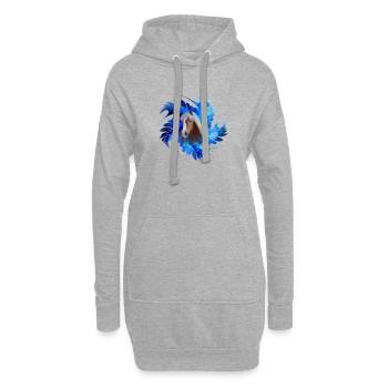 Haflinger Ibiza - Hoodie-Kleid - Grau meliert - Vorne