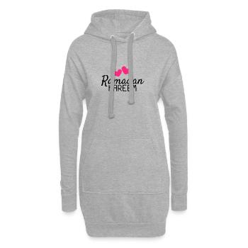 Ramadan Kareem Fest Liebe Ramadan - Hoodie-Kleid - Grau meliert - Vorne