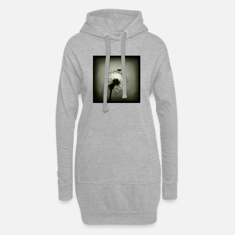 Tiny Planet - Hoodie-Kleid - Grau meliert