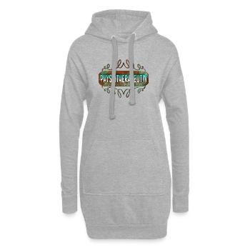 Physiotherapeutin - Hoodie-Kleid - Grau meliert - Vorne