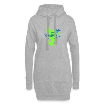 Mayotte - Hoodie-Kleid - Grau meliert - Vorne