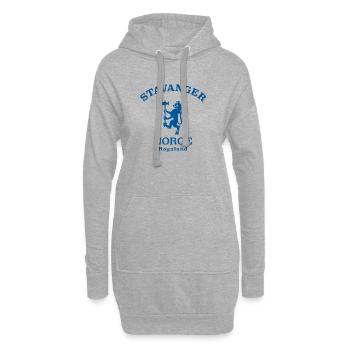 STAVANGER Norwegen Norway Norge - Hoodie-Kleid - Grau meliert - Vorne