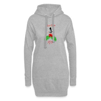Sint Maarten - Hoodie-Kleid - Grau meliert - Vorne