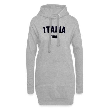 TURIN Italia Italien Italy - Hoodie-Kleid - Grau meliert - Vorne