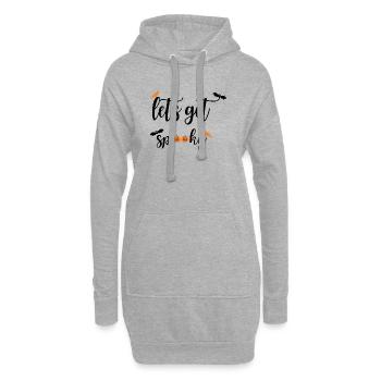 Helloween - Hoodie-Kleid - Grau meliert - Vorne