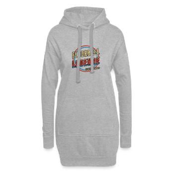 Floorball Legende - Hoodie-Kleid - Grau meliert - Vorne