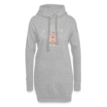 Mannheim, Barockschloss, Baden-Württemberg - Hoodie-Kleid - Grau meliert - Vorne