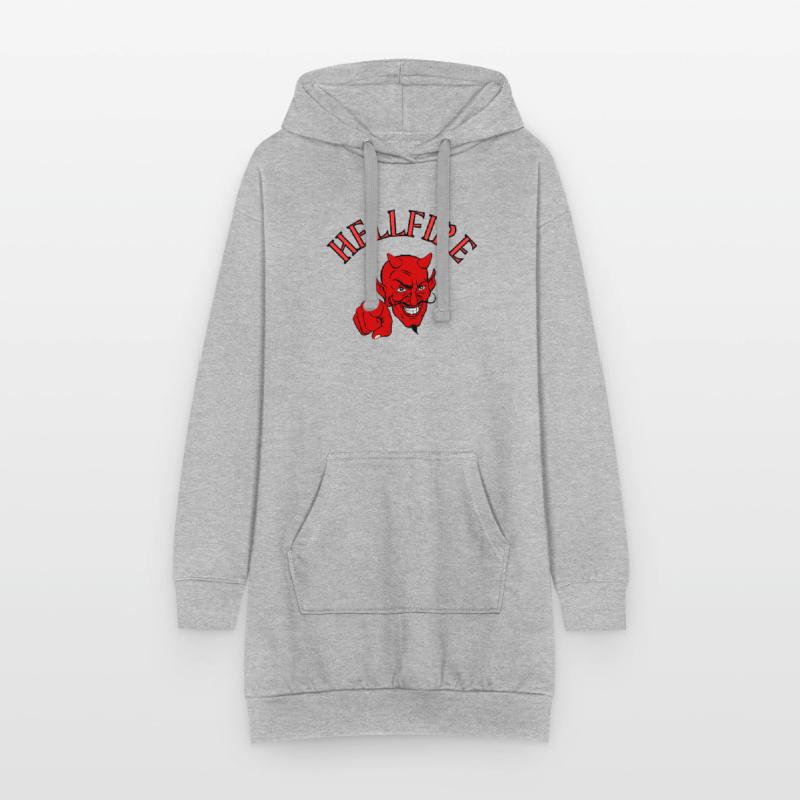 Devil, Satan, Devil, Hellfire Hoodie Dress
