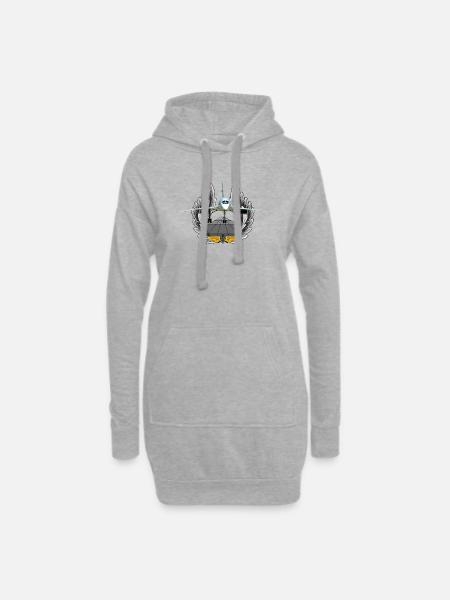 Concorde - Hoodie-Kleid - Grau meliert