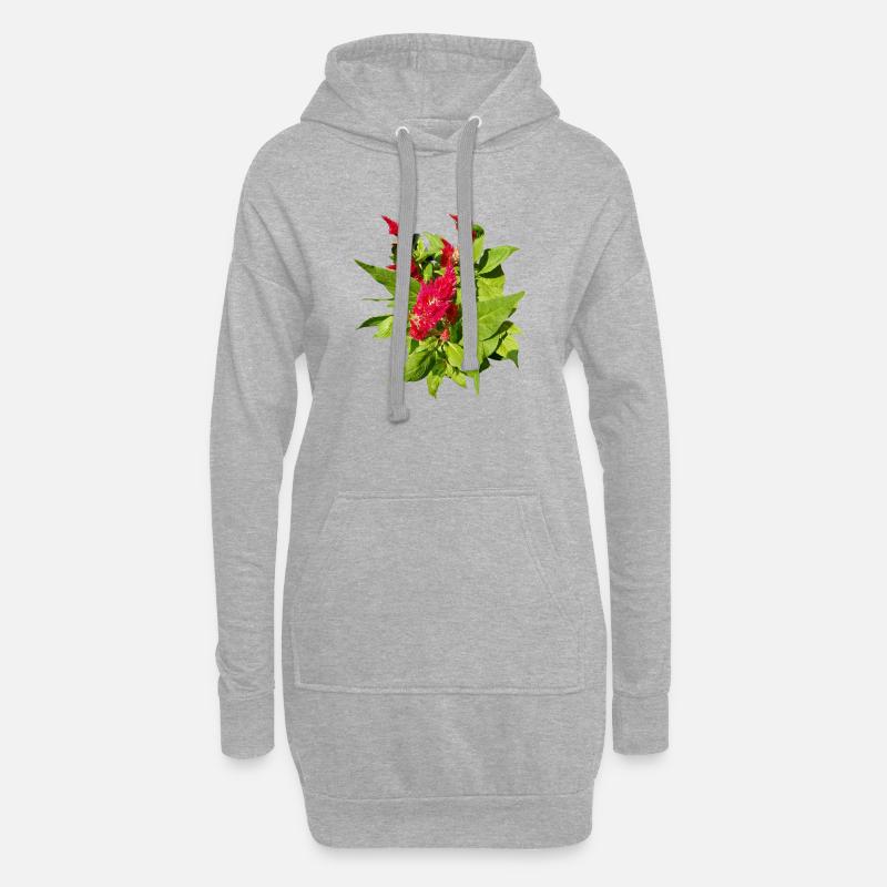ROTE CELOSIEN - Hoodie-Kleid - Grau meliert
