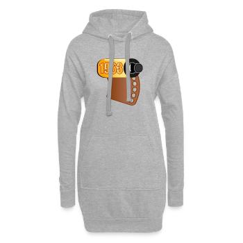 RETRO GEBURTSTAG 1963 - FILMROLLE - Hoodie-Kleid - Grau meliert - Vorne