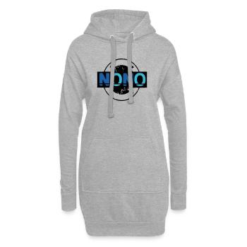 Nono - Hoodie-Kleid - Grau meliert - Vorne