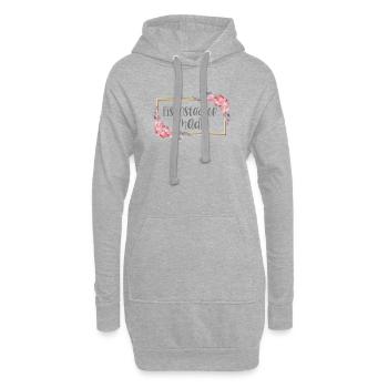 Österreich Eisenstadt Mädchen Heimat Geschenk - Hoodie-Kleid - Grau meliert - Vorne