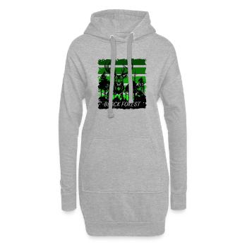 Black Forest - Hoodie-Kleid - Grau meliert - Vorne