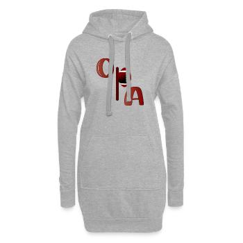 OPA AMERICAN FOOTBALL SPORT - Hoodie-Kleid - Grau meliert - Vorne