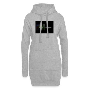 Streetwear First Sun On - Sweat-shirt à capuche long Femme - gris chiné - Devant