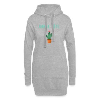 FEST - Hoodie-Kleid - Grau meliert - Vorne