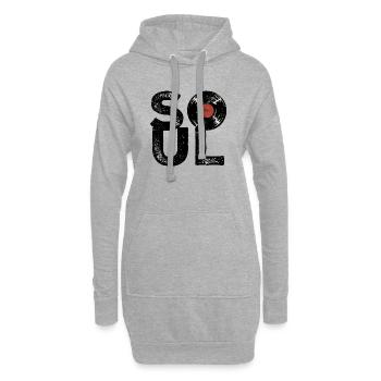 Soul vintage - Hoodie-Kleid - Grau meliert - Vorne