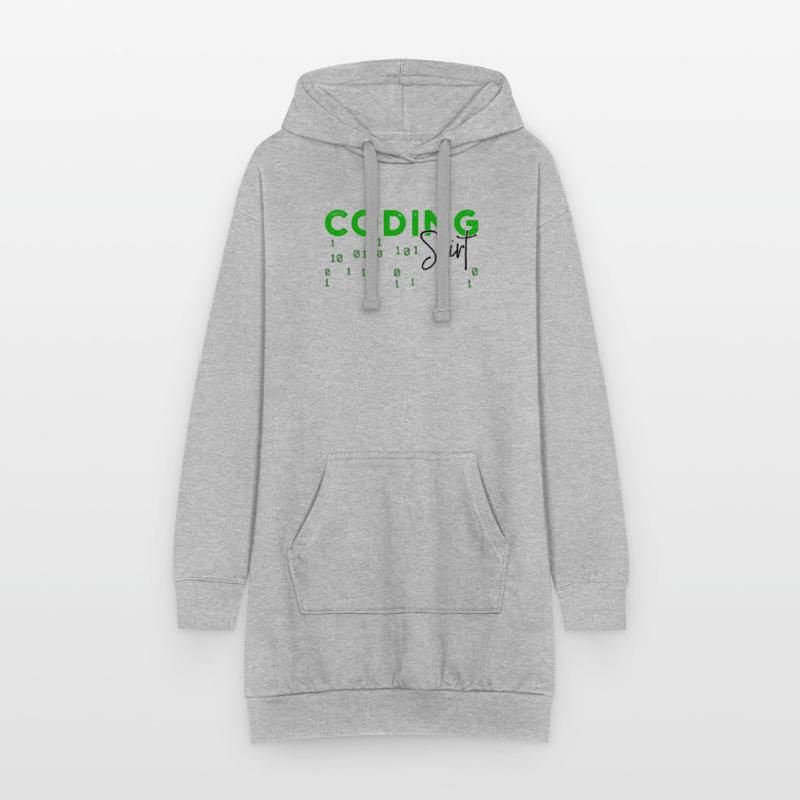 Coden Developer Programmierer Webentwickler Spruch Hoodie-Kleid