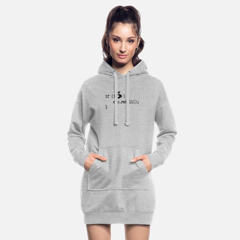 Hoodie-Kleid