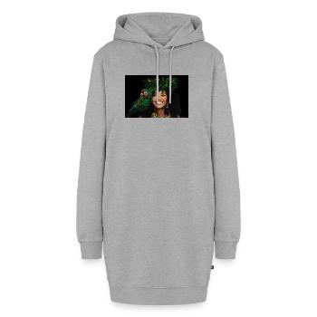 Amazonas - Hoodie-Kleid - Grau meliert - Vorne