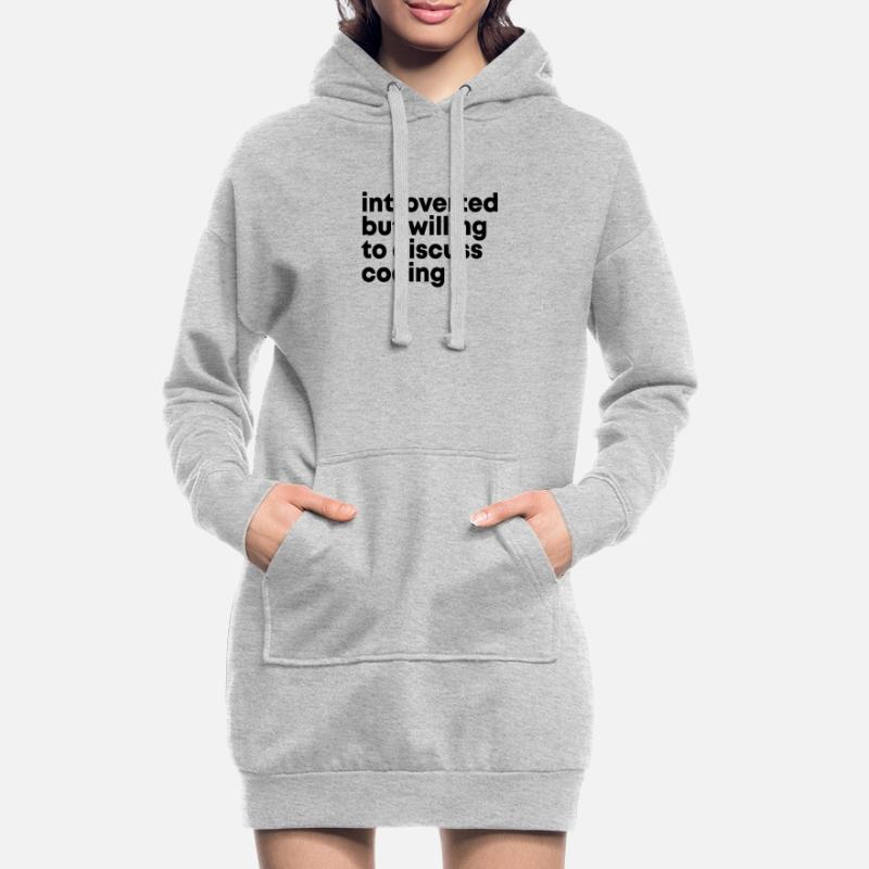 Coding Hoodie Dress