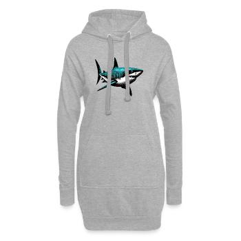 Hai - Hoodie-Kleid - Grau meliert - Vorne