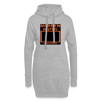IRONIE NARREN KOSTÜM - SPAREN - Hoodie-Kleid - Grau meliert - Vorne