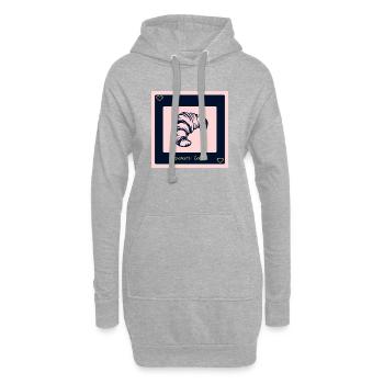WACHSENDE LIEBE FÜR DICH - Hoodie-Kleid - Grau meliert - Vorne