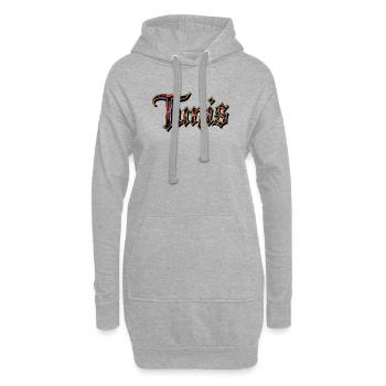 Tunis - Hoodie-Kleid - Grau meliert - Vorne