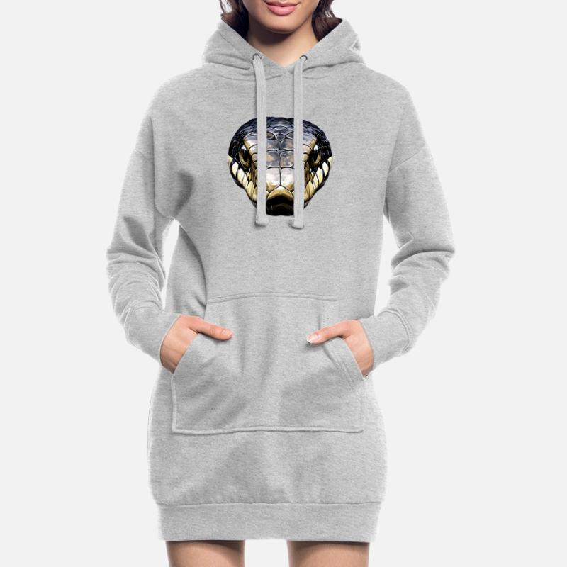 snake, python, cobra, rattlesnake, snakes Hoodie Dress