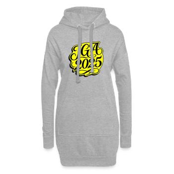 Jga 2025 Enterrement de vie de garçon - Sweat-shirt à capuche long Femme - gris chiné - Devant