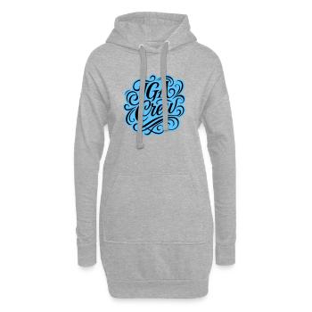 Jga Crew Junggesellenabschied - Hoodie-Kleid - Grau meliert - Vorne
