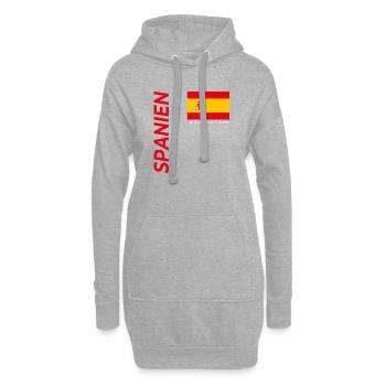 Teneriffa - Hoodie-Kleid - Grau meliert - Vorne