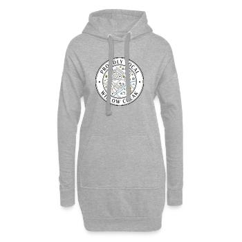 Proudly Local - Hoodie-Kleid - Grau meliert - Vorne