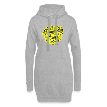 Junggesellen Crew - Hoodie-Kleid - Grau meliert - Vorne