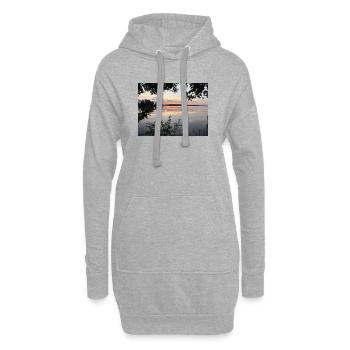 Summer - Hoodie-Kleid - Grau meliert - Vorne