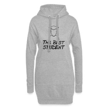 Best Student - Hoodie-Kleid - Grau meliert - Vorne