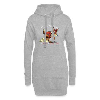Botched McPush Master of botch - Hoodie Dress - heather grey - Front