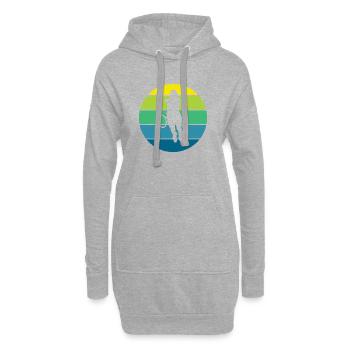 Tennis - Hoodie-Kleid - Grau meliert - Vorne