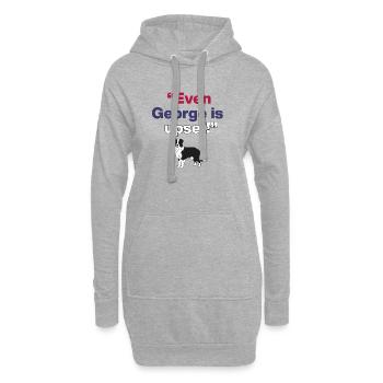  Even George Is Upset, Memorial Arts center, US - Hoodie-Kleid - Grau meliert - Vorne