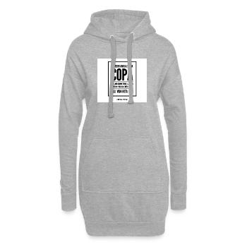 Ma Coupe : Vie brisée et probabilités - Sweat-shirt à capuche long Femme - gris chiné - Devant