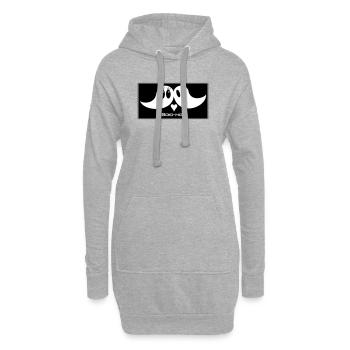Des fantômes, ma chère - Sweat-shirt à capuche long Femme - gris chiné - Devant