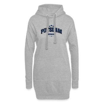 Potsdam Deutschland Emblem - Hoodie-Kleid - Grau meliert - Vorne