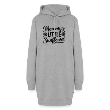 Le petit rayon de soleil de maman - Sweat-shirt à capuche long Femme - gris chiné - Devant