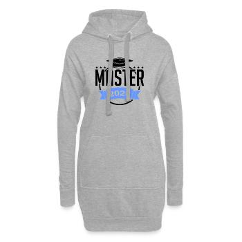 Master 2026 Abschluss Promotion Sponsion - Hoodie-Kleid - Grau meliert - Vorne