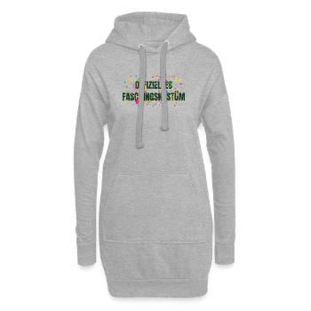 Costume officiel de carnaval - Sweat-shirt à capuche long Femme - gris chiné - Devant